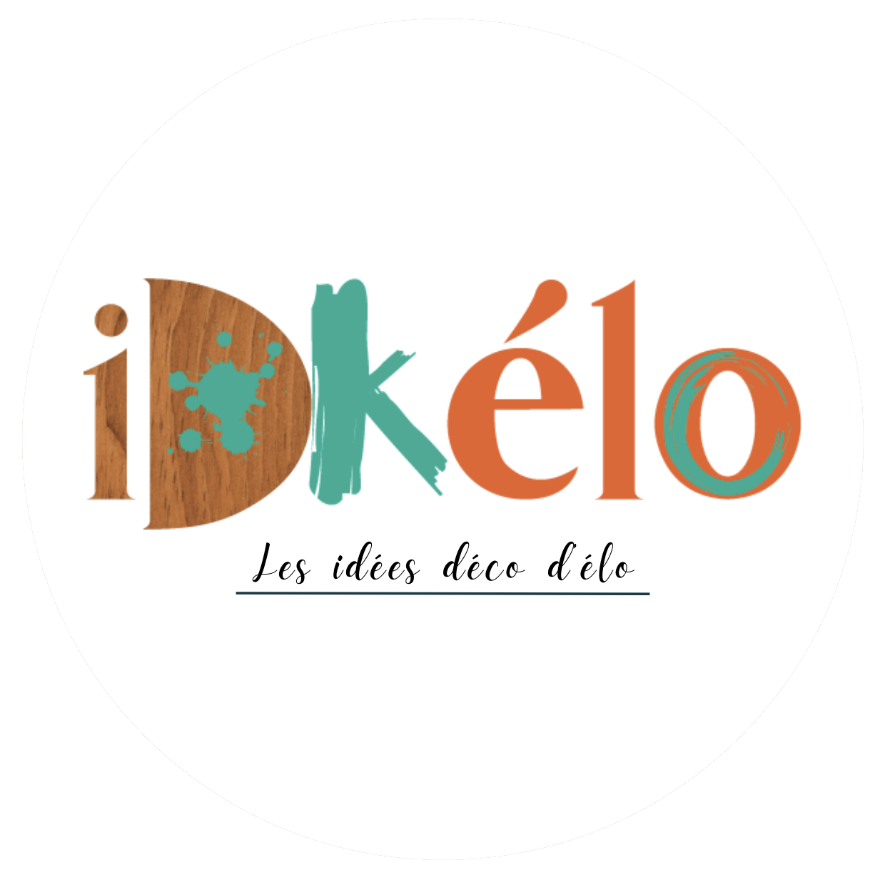 Logo iDkélo, les idées déco d'Elo