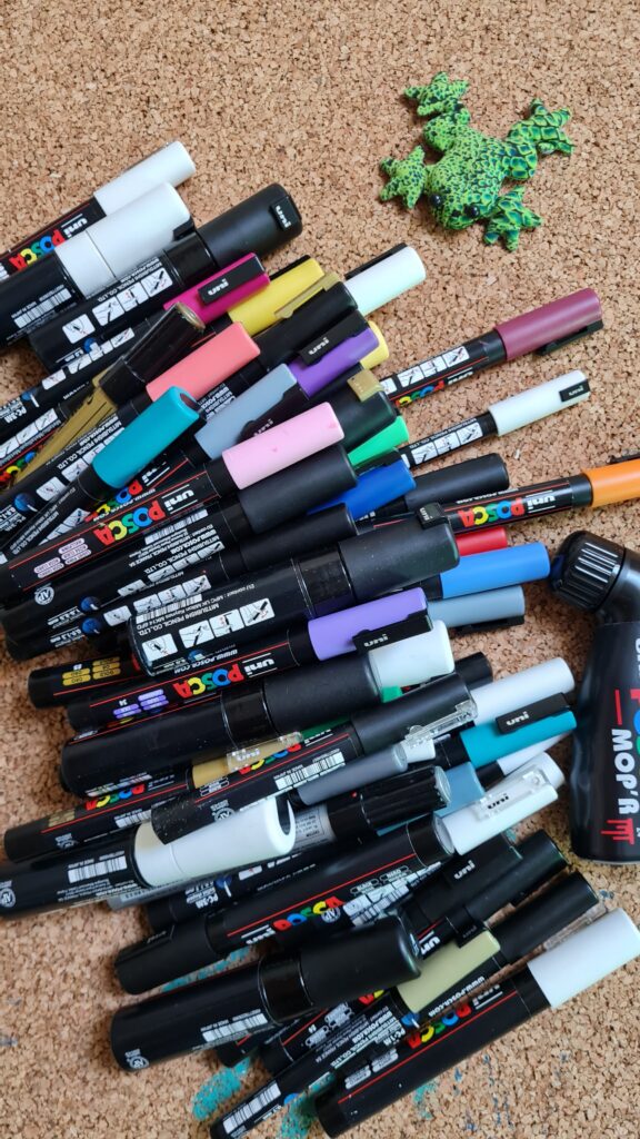 Mes feutres Posca